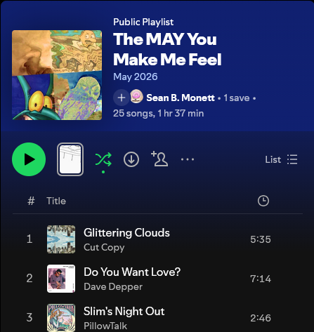 MAY Playlist