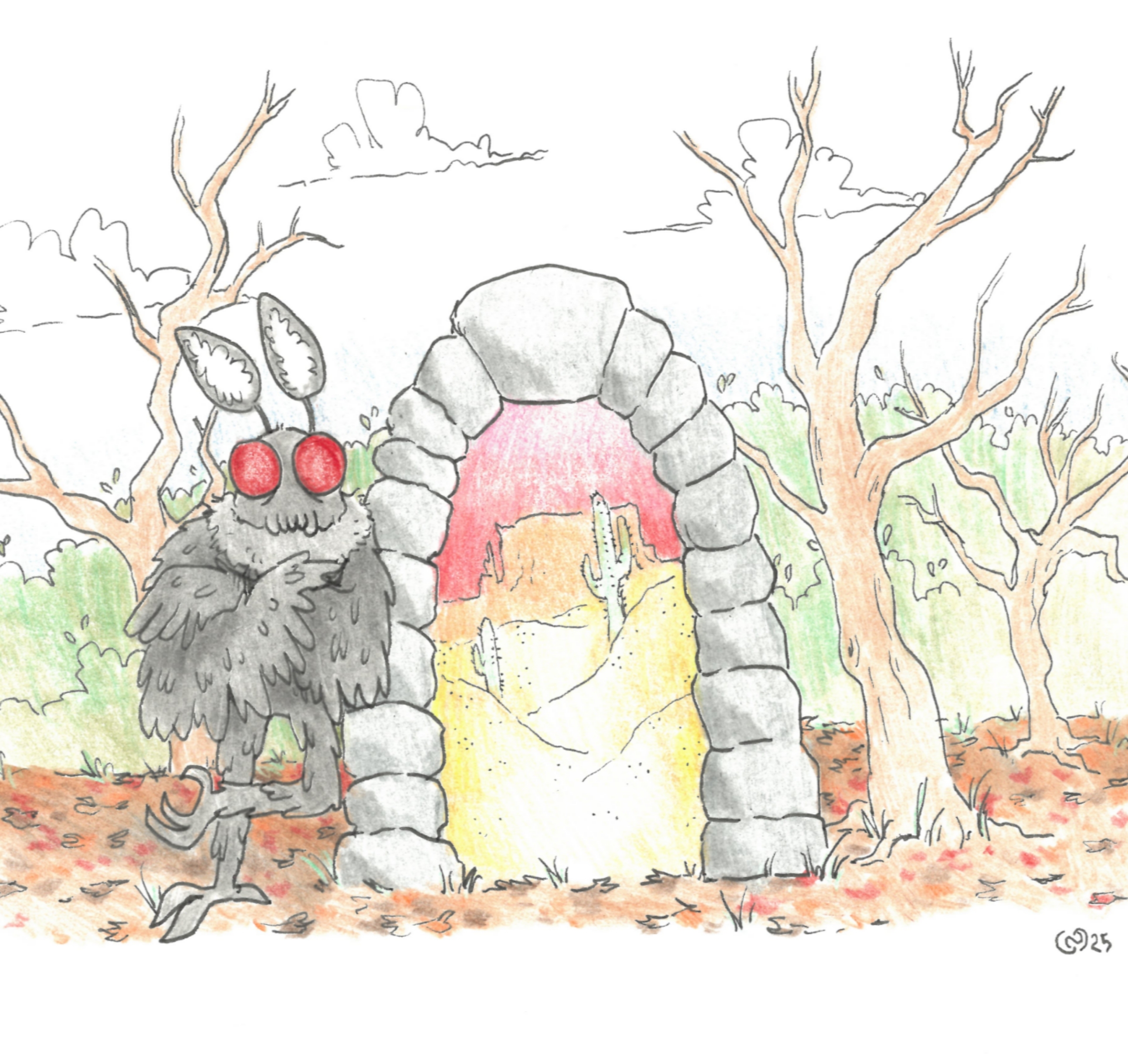 Mothman and Portal